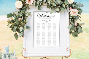 Seating Chart Template Wedding from images.creativemarket.com