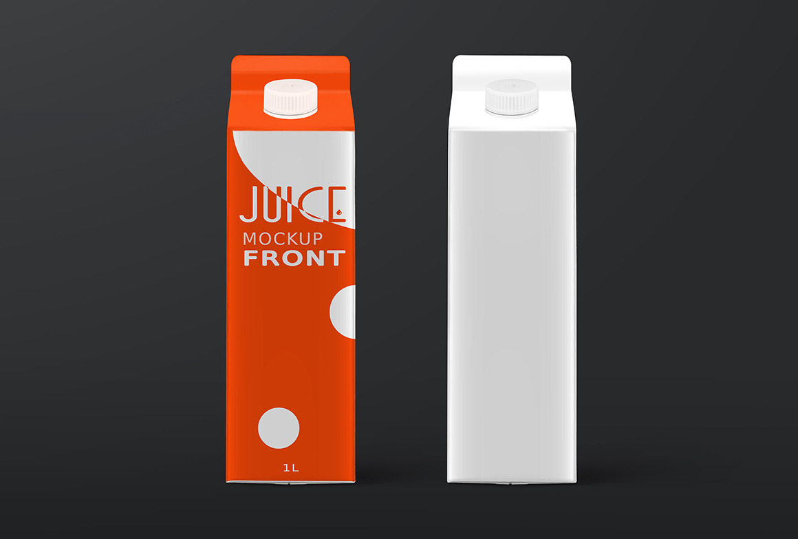 Download juice box mockups 4 scene | Creative Product Mockups ...