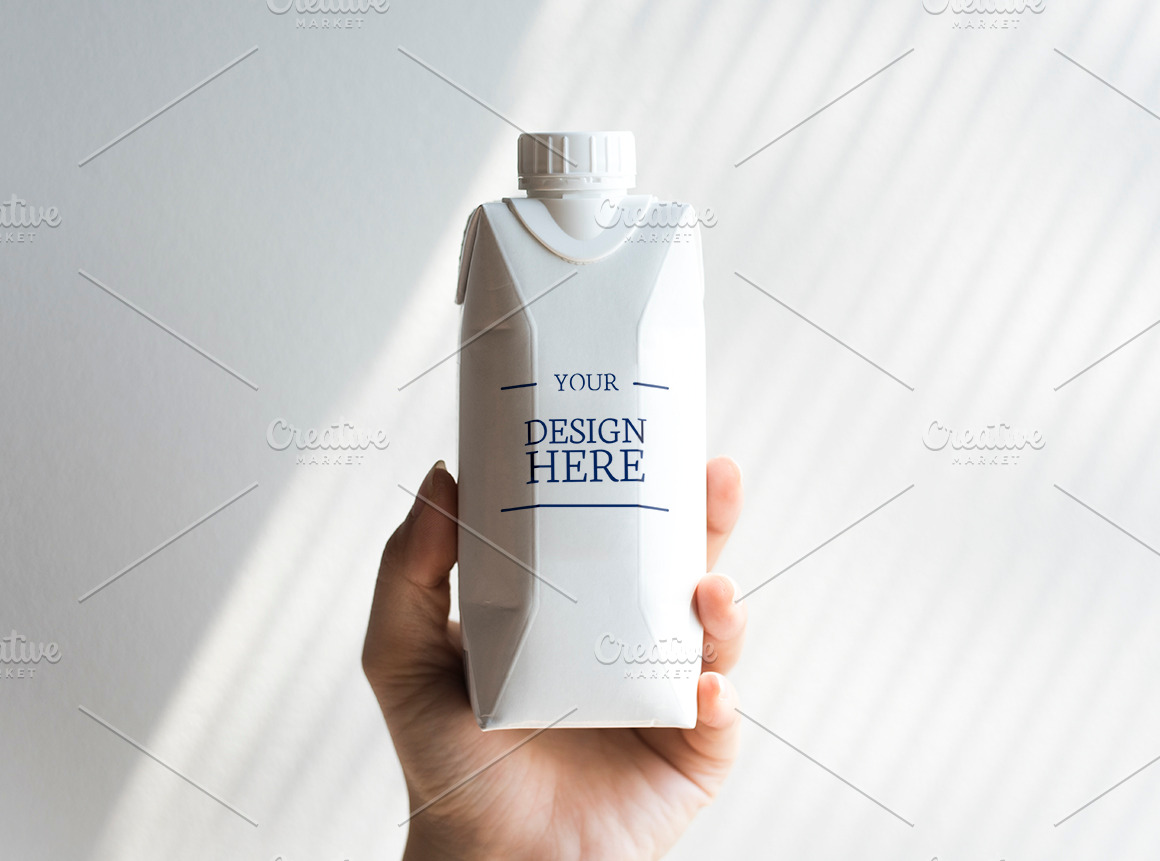 Download Paper Bottle Mockup Psd Featuring Background Bottle And Box High Quality Food Images Creative Market