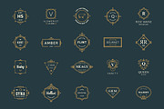 20 Luxury Logos | Creative Illustrator Templates ~ Creative Market