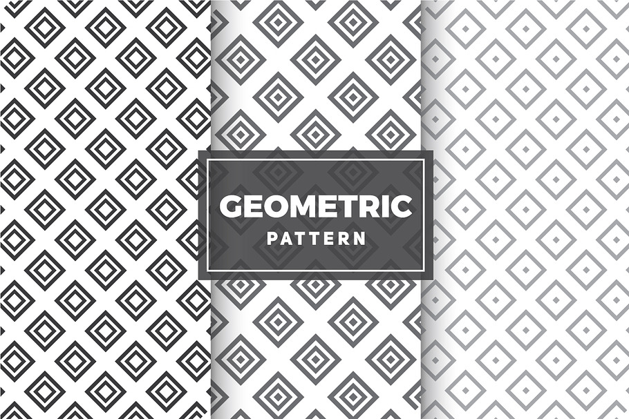 Geometric Vector Patterns #75 | Pre-Designed Illustrator Graphics