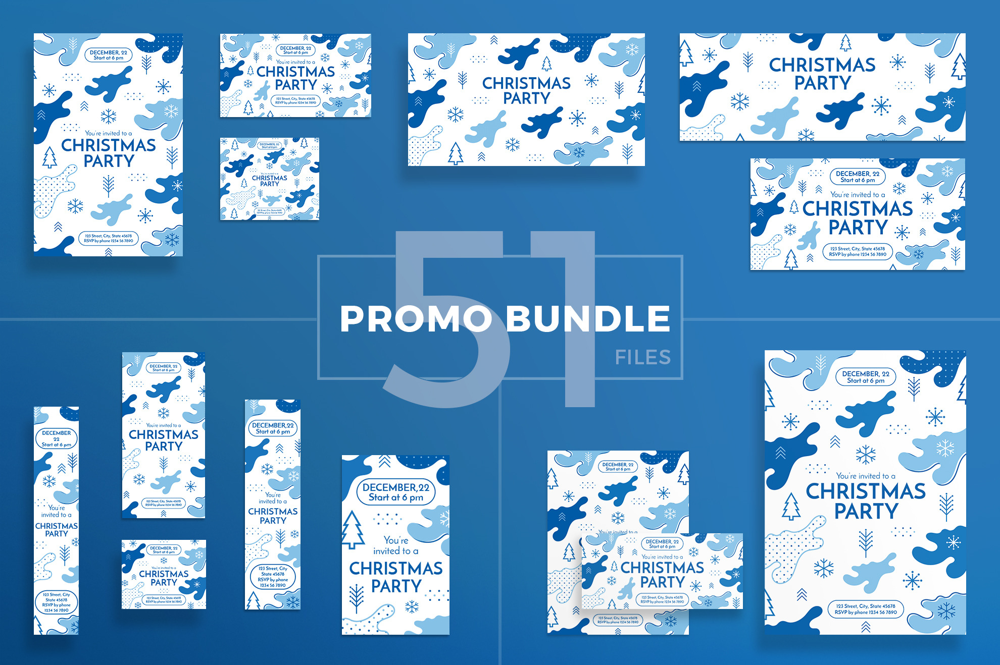 Download Promo Bundle | Christmas Party | Creative Illustrator ...