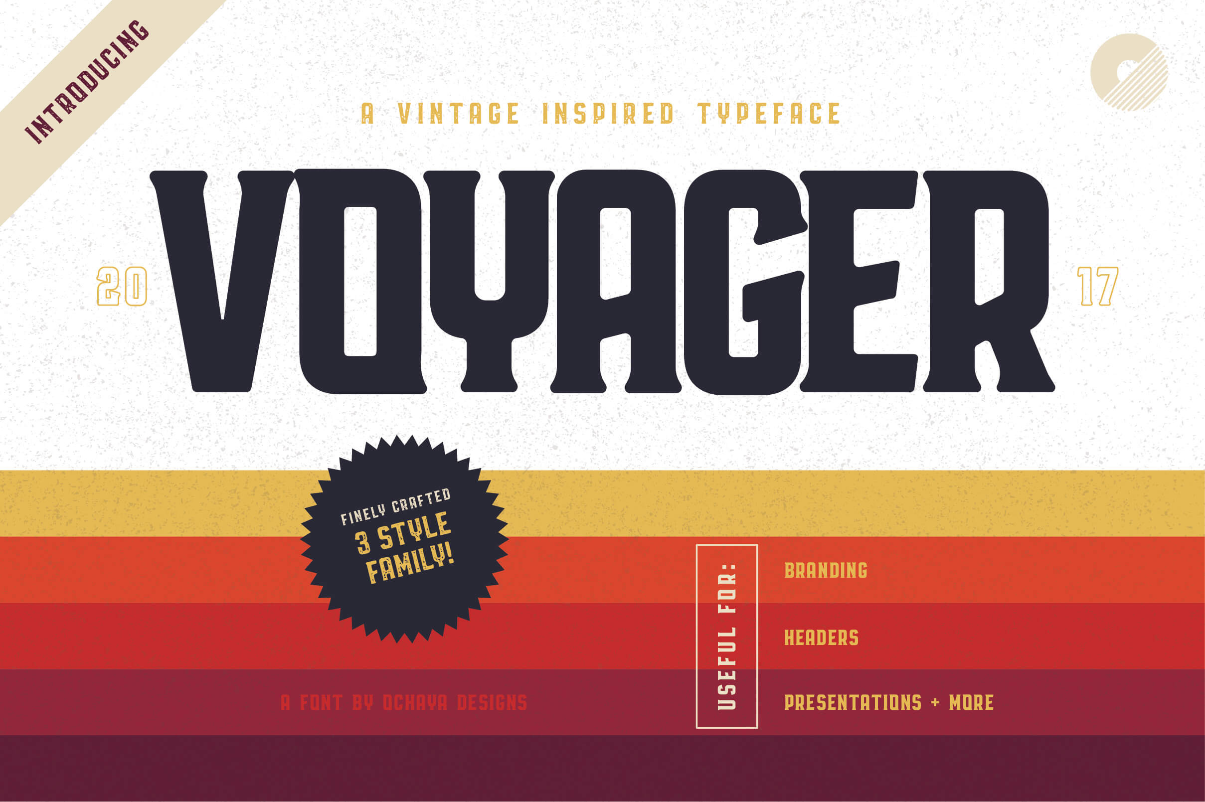 Voger Font by roomspace · Creative Fabrica