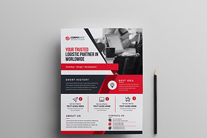 Modern Flyer Creative Photoshop Templates Creative Market