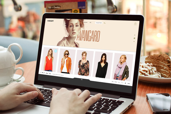 Koncept - Creative Fashion eCommerce | Website & App Templates ...