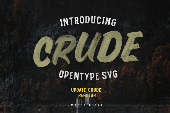 Download Crude Opentypesvg Update Stunning Display Fonts Creative Market