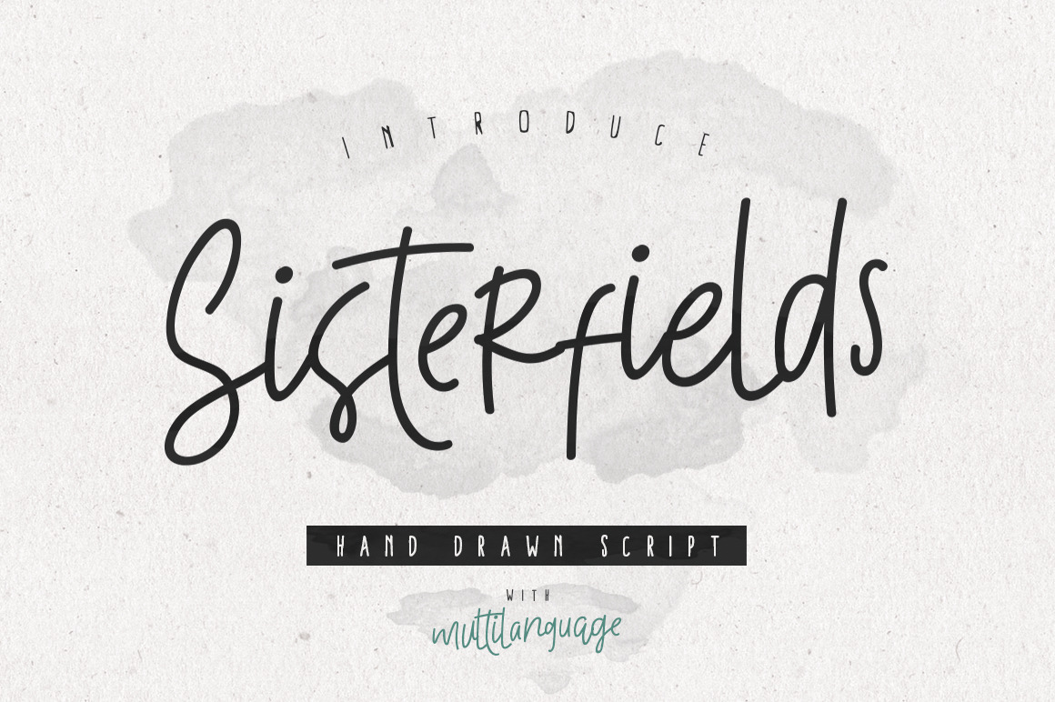 Sisterfields Script - 35% OFF | Script Fonts ~ Creative Market