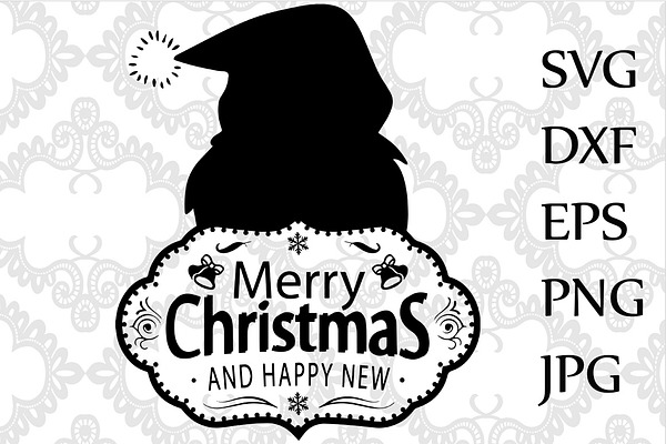 Merry Christmas Svg Pre Designed Illustrator Graphics Creative Market