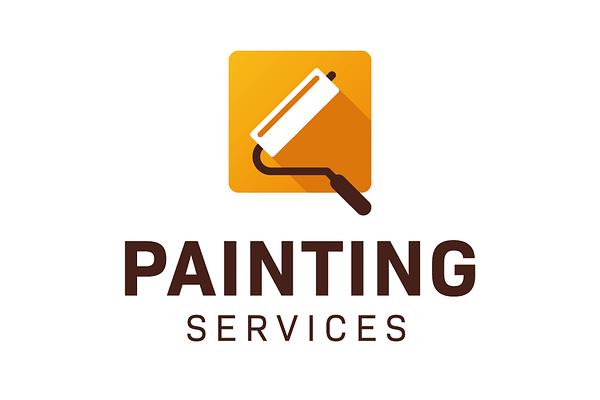 Painting Services Logo | Creative Illustrator Templates ~ Creative Market