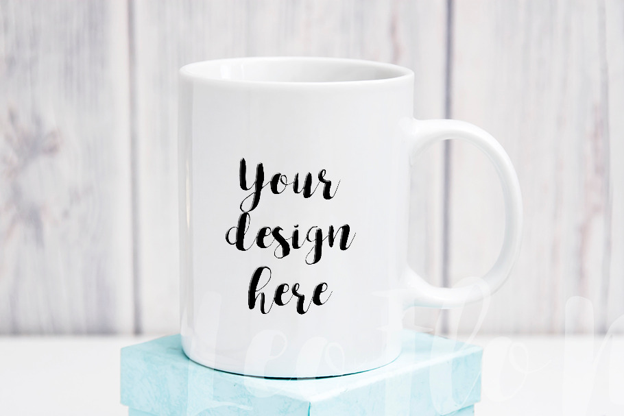 Download White Coffee Mug Mockup Rustic Psd Creative Photoshop Templates Creative Market