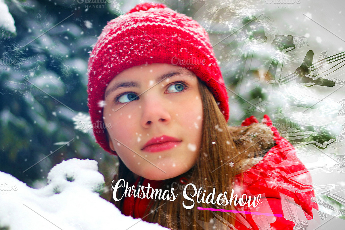 Christmas Slideshow | Creative Templates ~ Creative Market