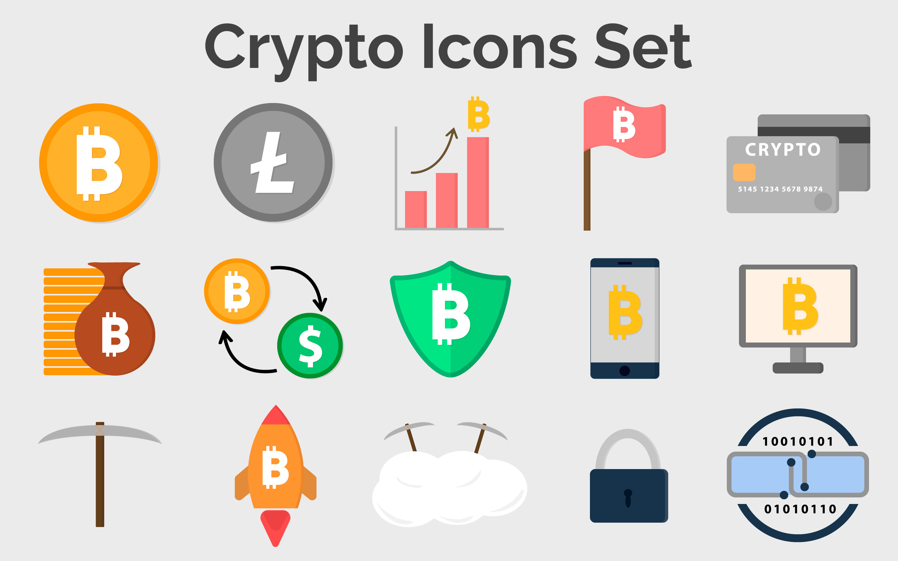 crypto icon pack buy