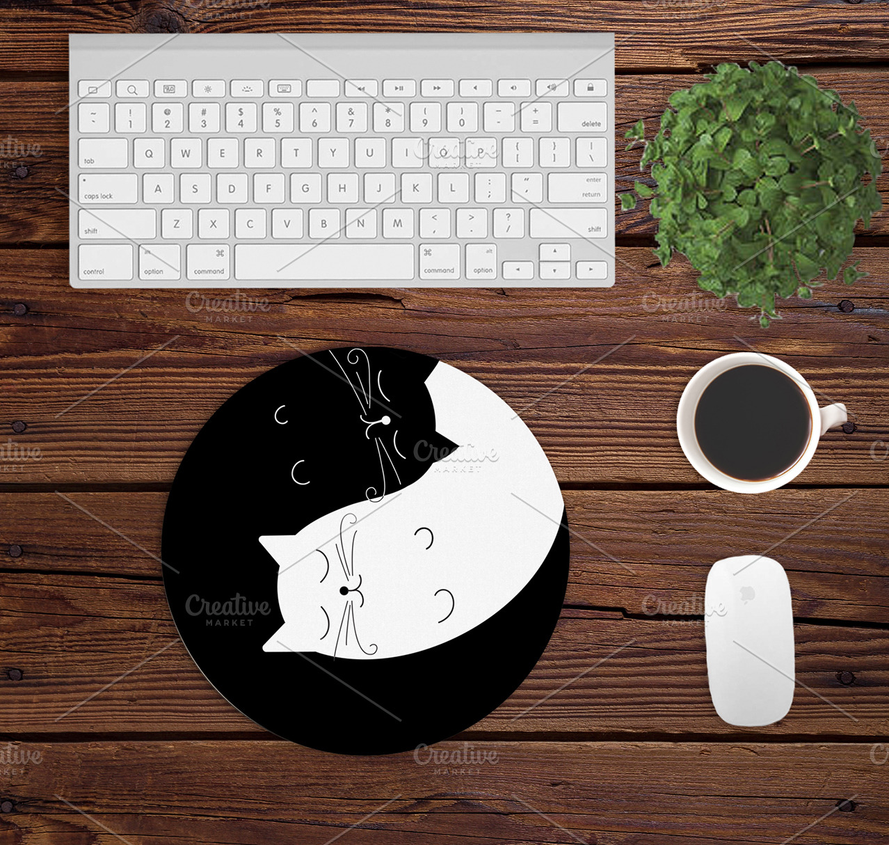 Download Mousepad Mockup Creative Photoshop Templates Creative Market