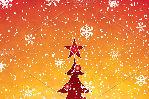 Christmas background | Pre-Designed Illustrator Graphics ~ Creative Market