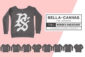 bella and canvas sweatshirt sizing