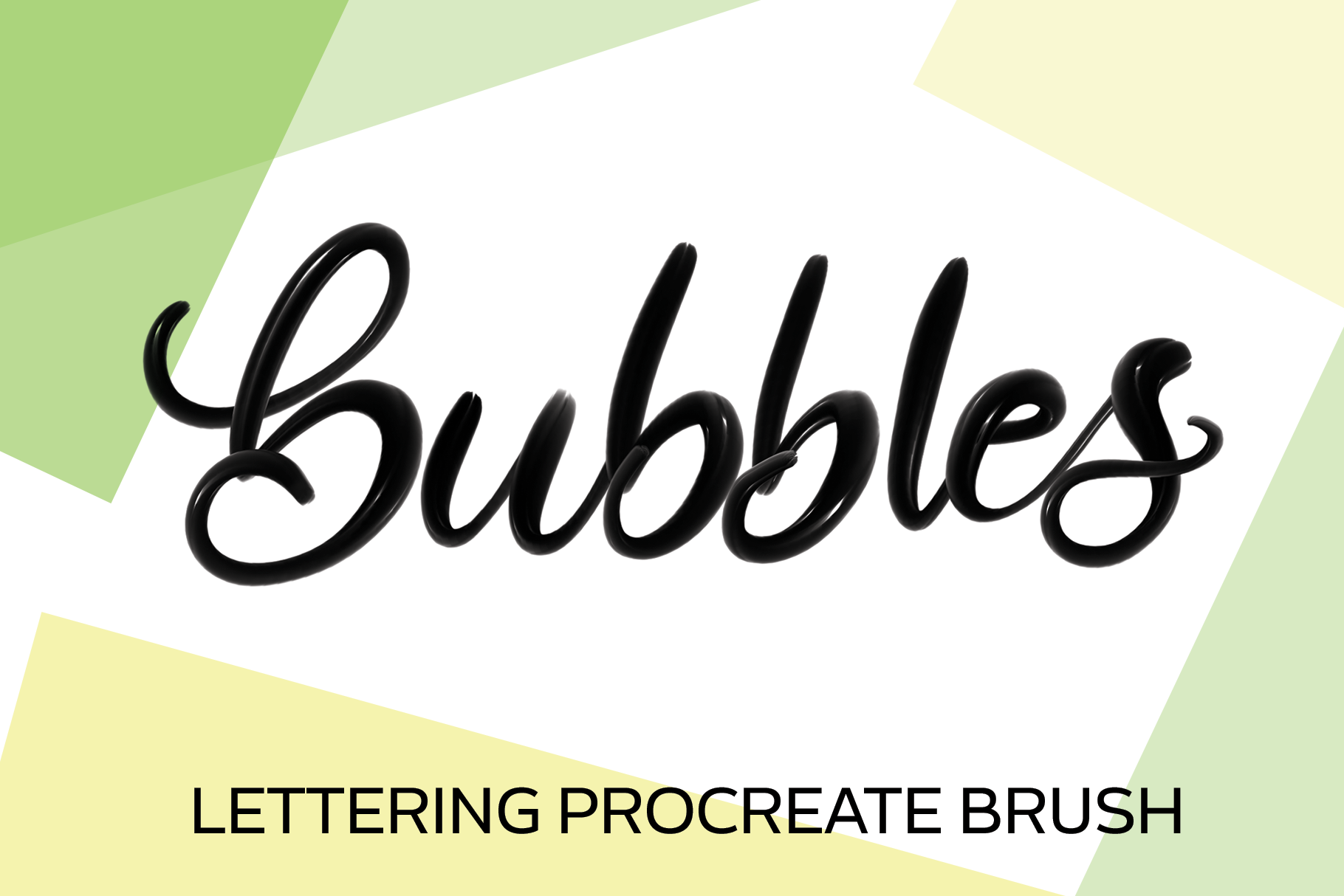 Bubble 3D Procreate Brush | Brushes ~ Creative Market