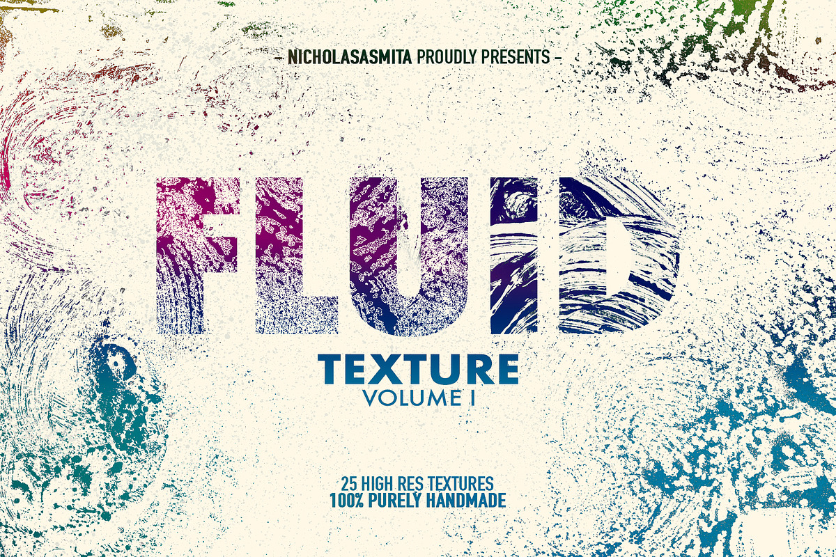 Volume texture. Fluid texture.