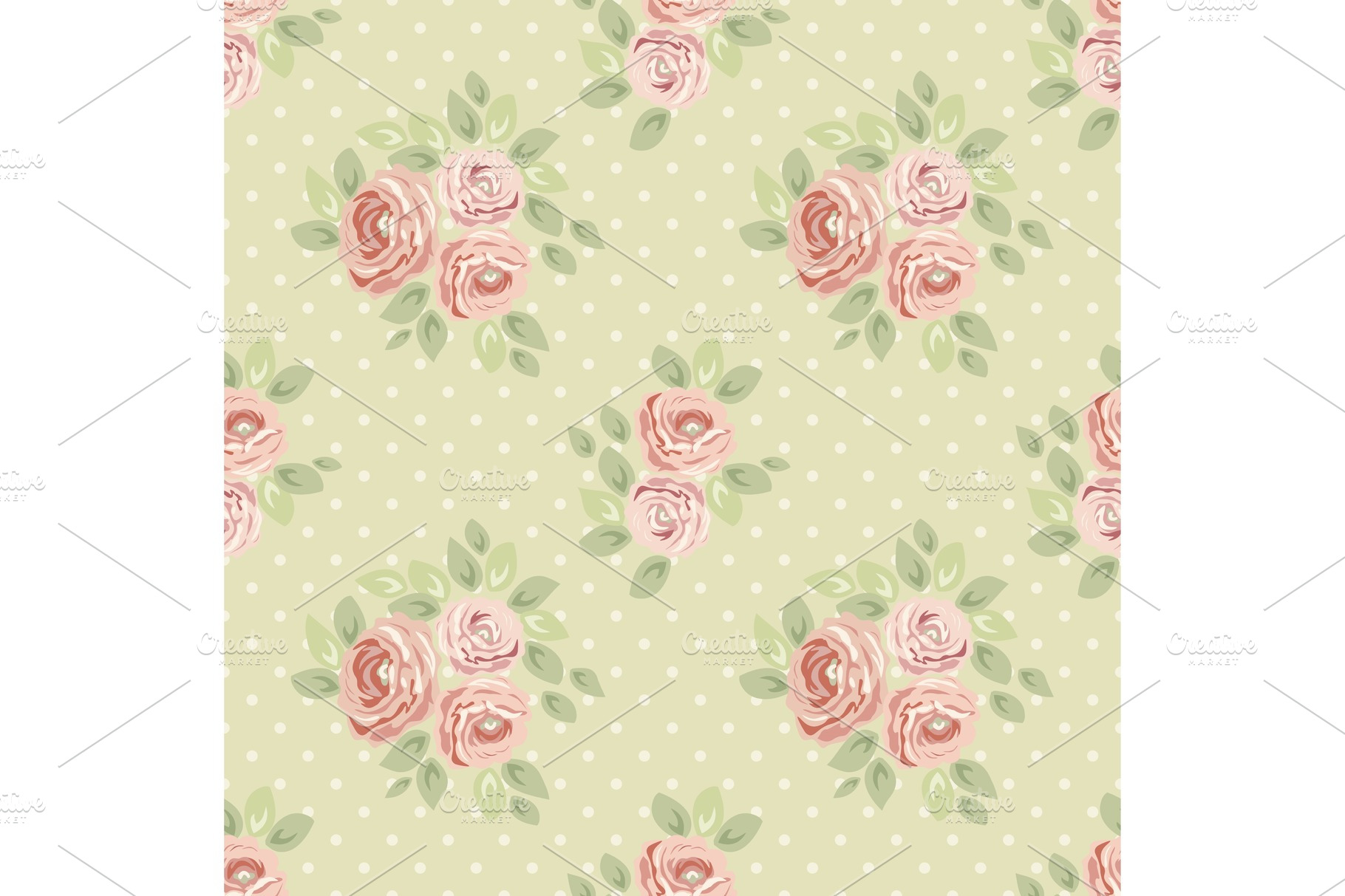 Cute vintage seamless shabby chic floral patterns for your ...