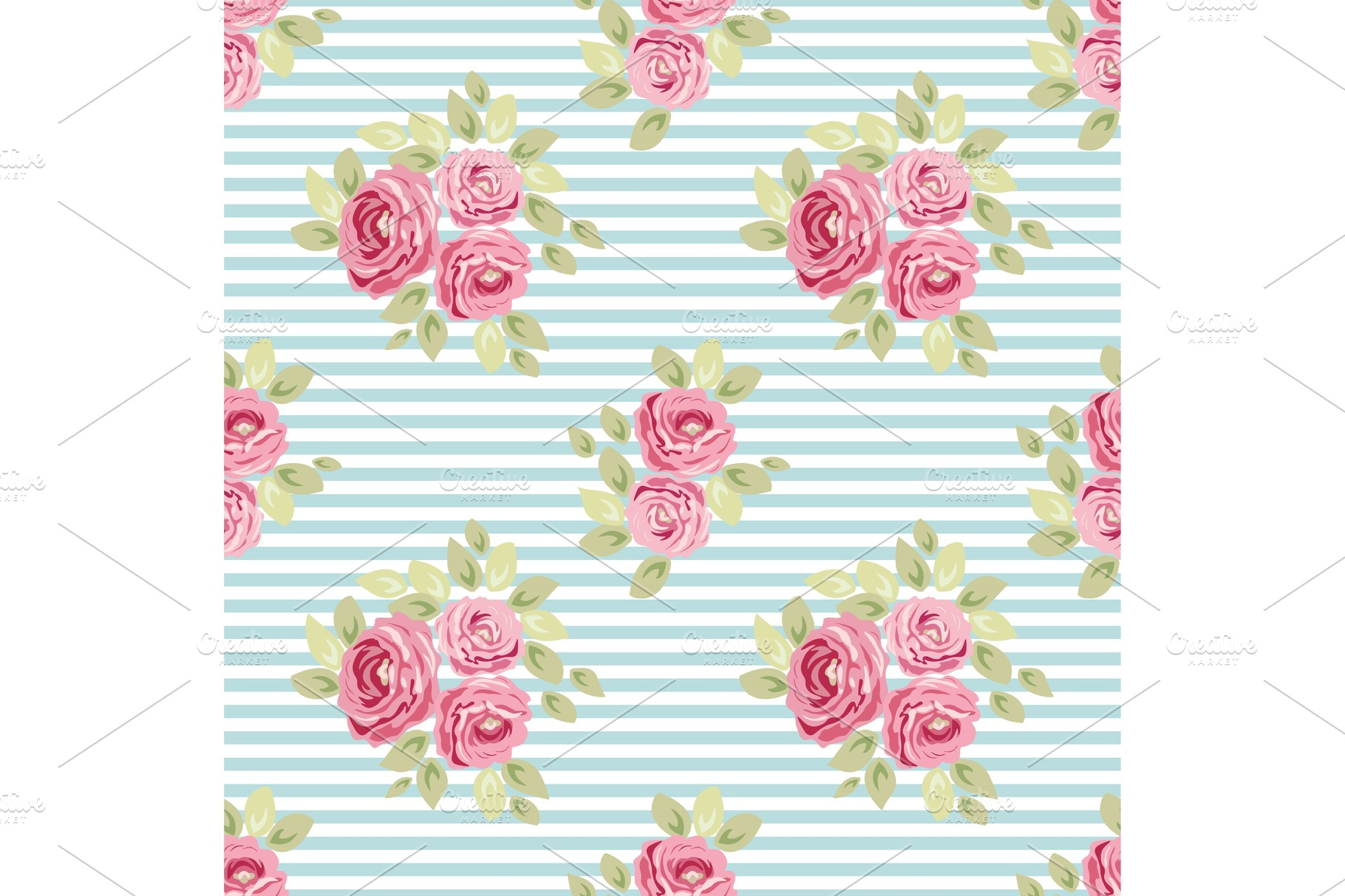 Cute vintage seamless shabby chic floral patterns for your ...