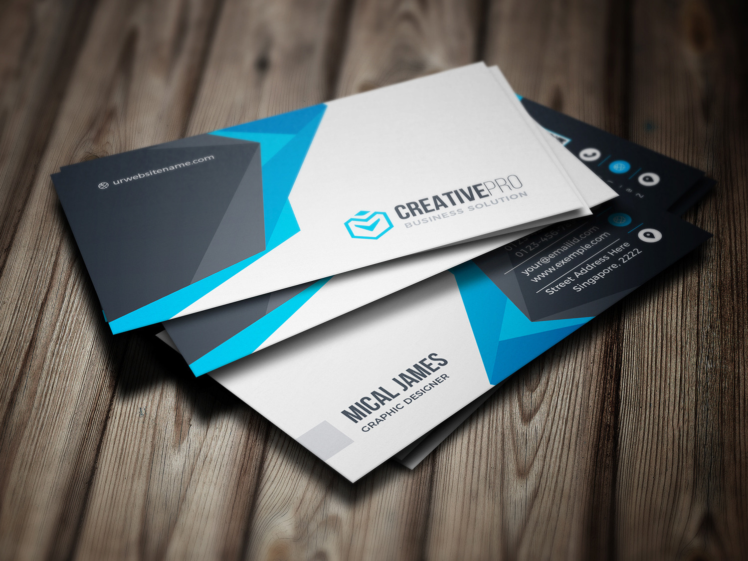 Modern Business Card | Business Card Templates ~ Creative Market