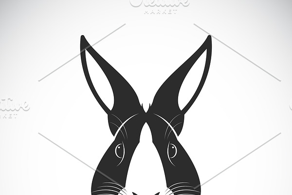 Vector image of a rabbit design | Pre-Designed Illustrator Graphics