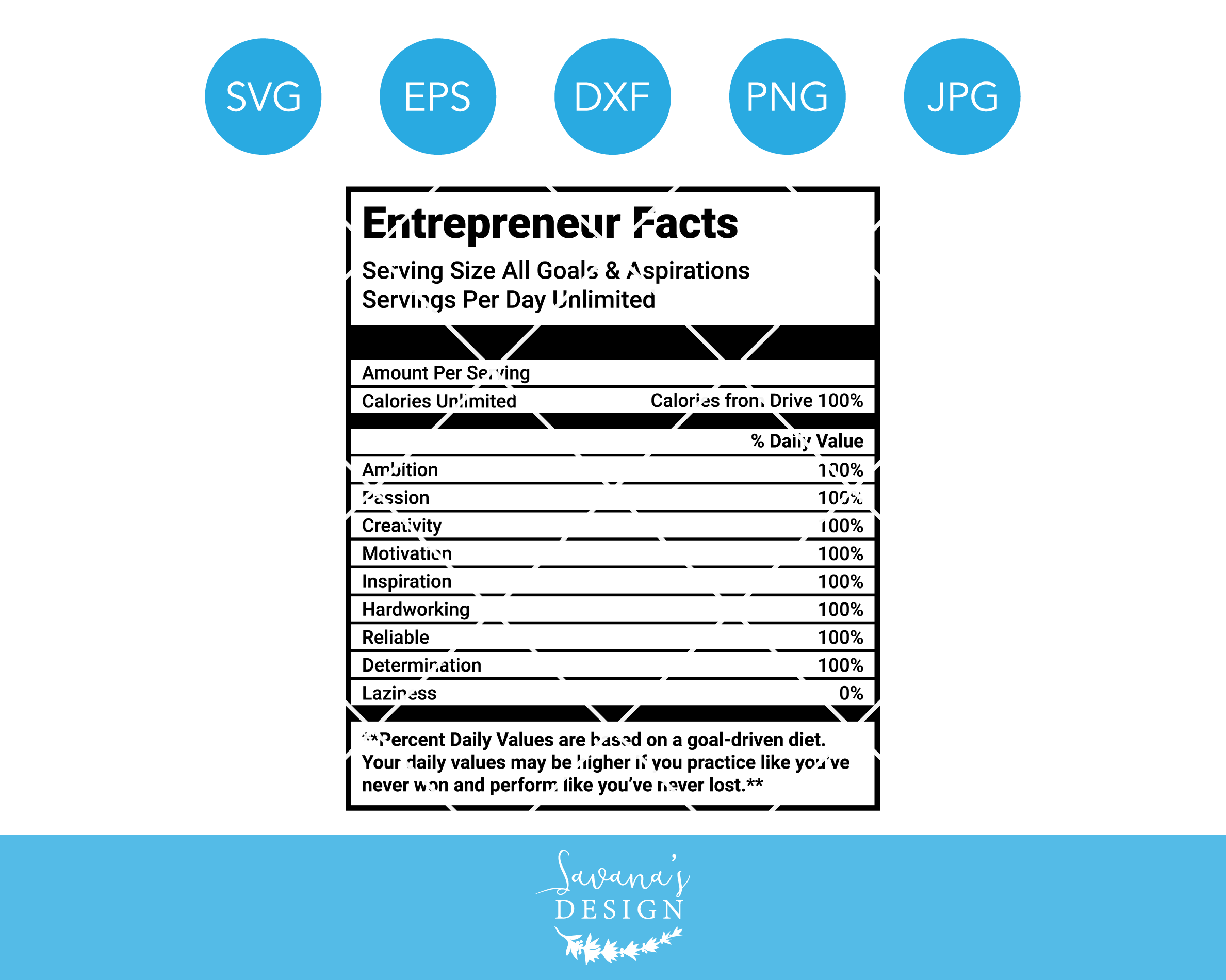 Download Boss Svg Cutting File Nutrition Fact Pre Designed Illustrator Graphics Creative Market