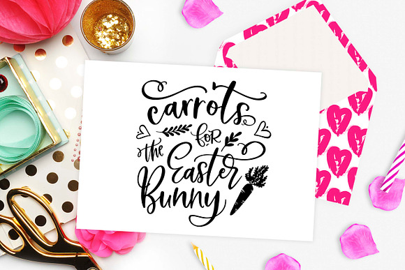 Carrots For The Easter Bunny Svg Dxf Pre Designed Illustrator Graphics Creative Market