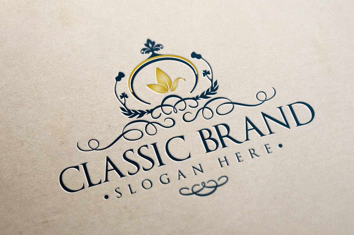 Classic Brand Logo Template  Branding & Logo Templates ~ Creative