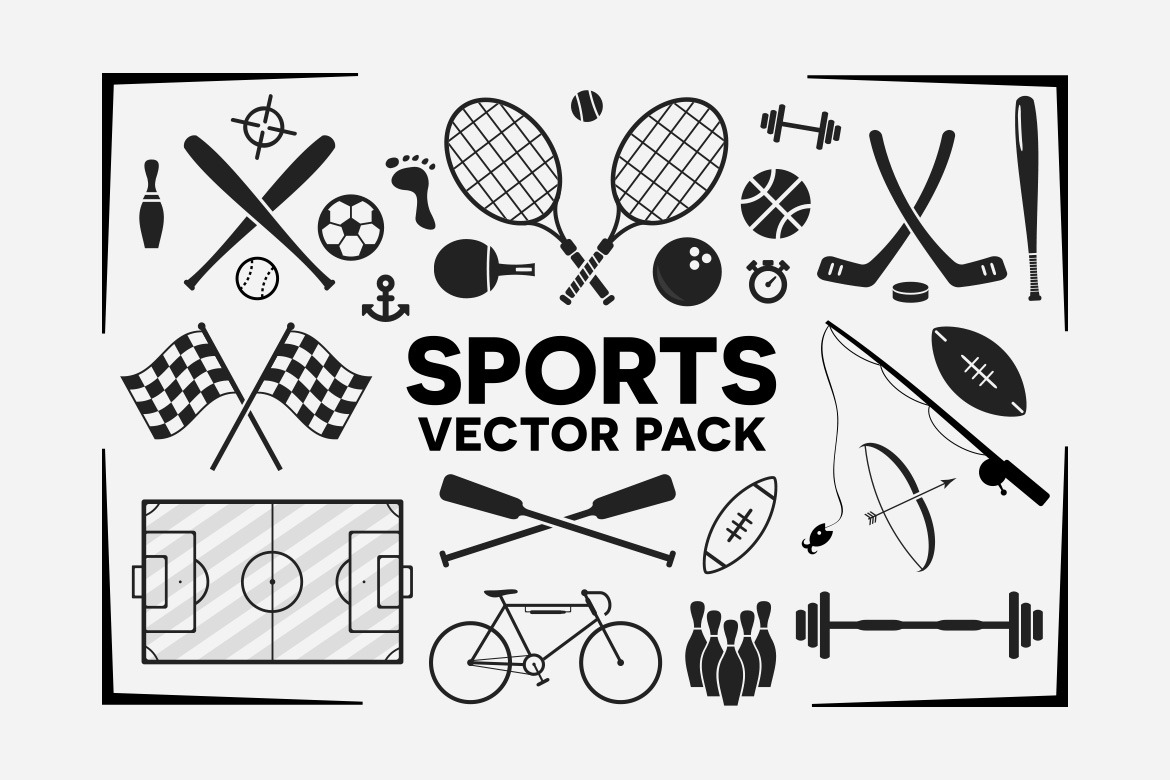 Sports Vector Pack | Pre-Designed Illustrator Graphics ~ Creative Market