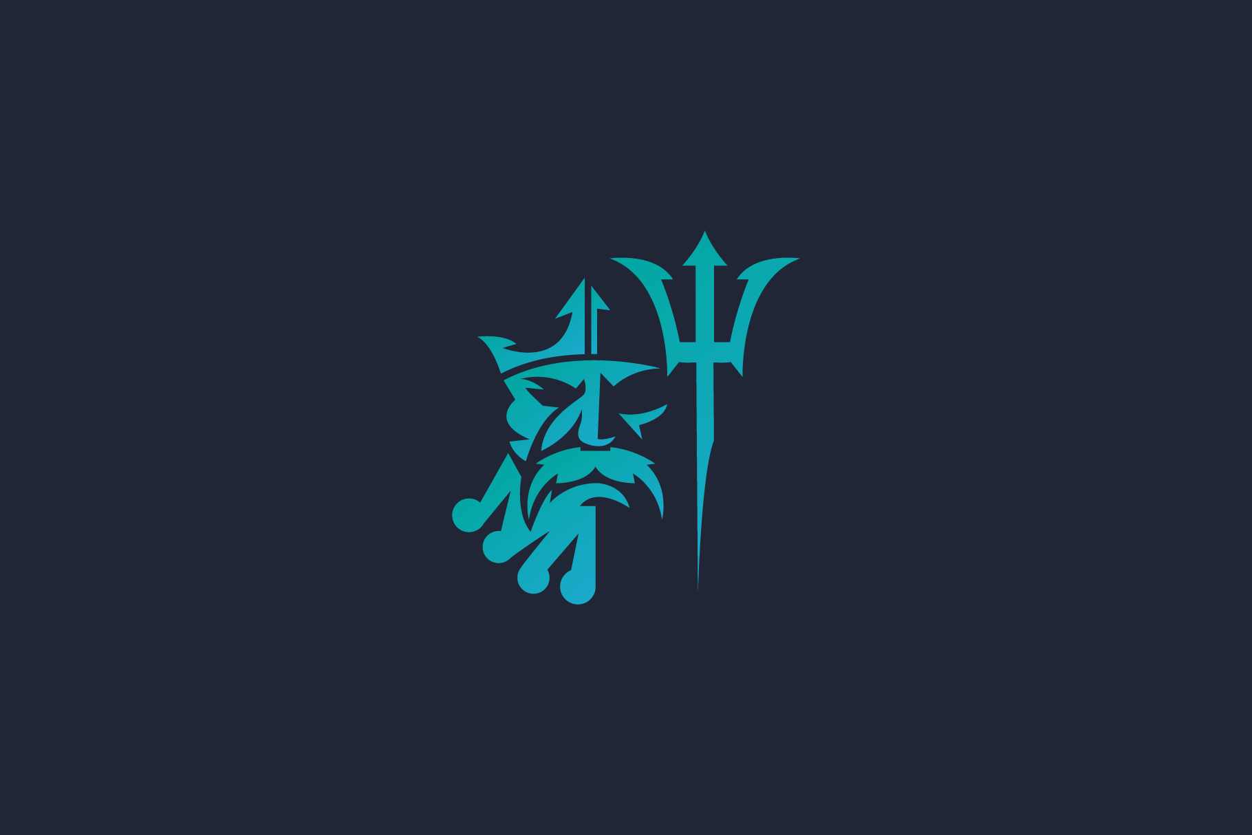 Poseidon logo god of water | Branding & Logo Templates ~ Creative Market