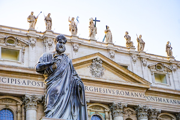 St Peter's Basilica in Vatican City, | High-Quality ...