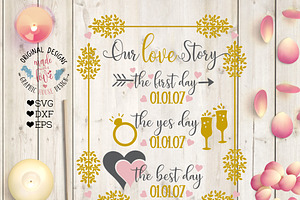 Free Free 123 Our Love Story Svg SVG PNG EPS DXF File