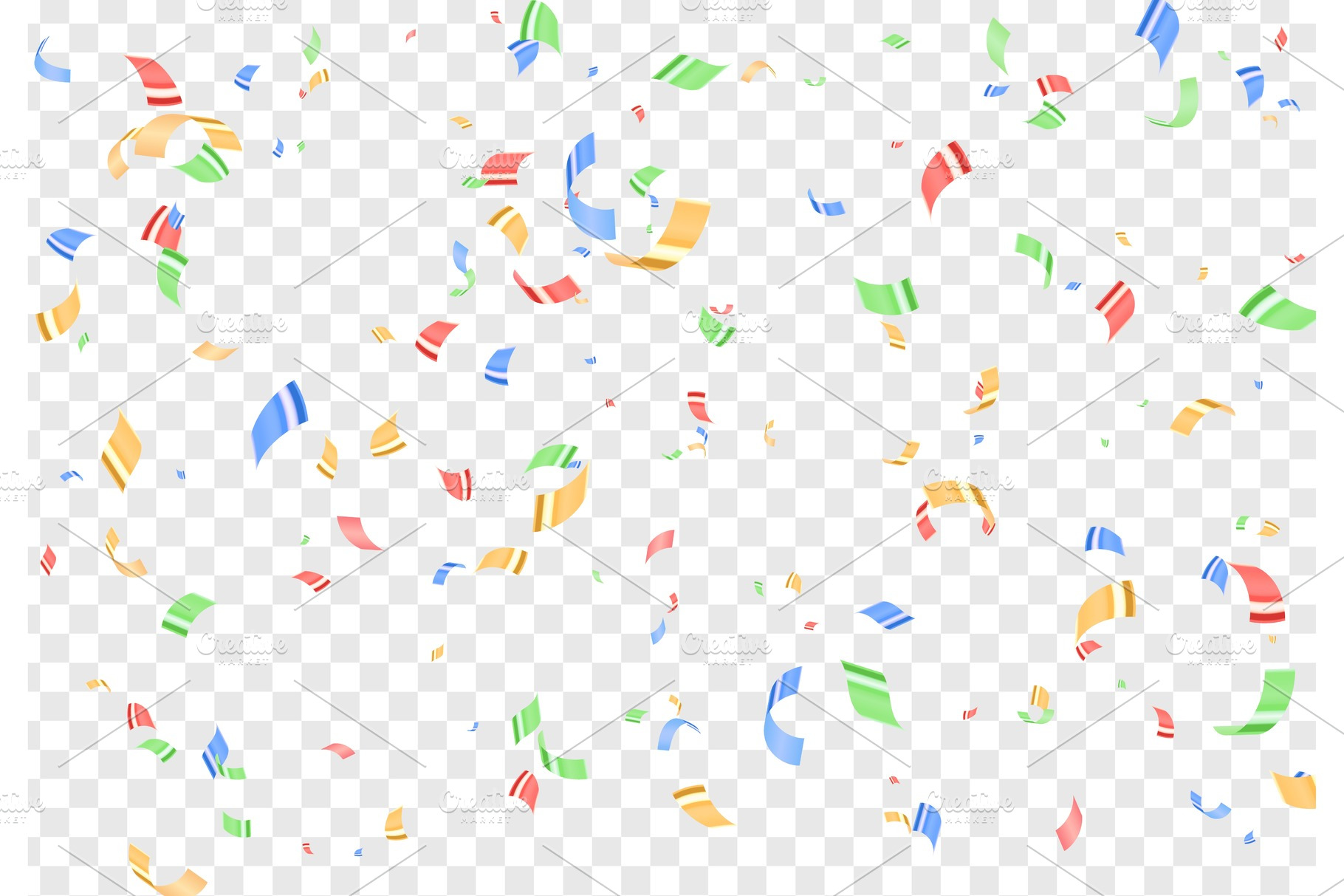 falling-shiny-colorful-confetti-isolated-on-transparent-background-vector-graphics-creative