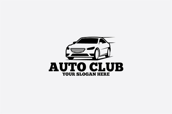 Auto Club2 Creative Illustrator Templates Creative Market