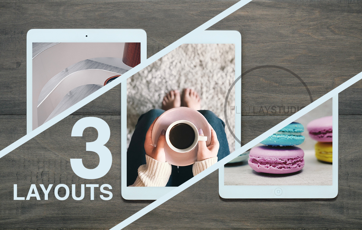 FLAT LAY - IPAD MOCKUP #68 | Creative Photoshop Templates ~ Creative Market