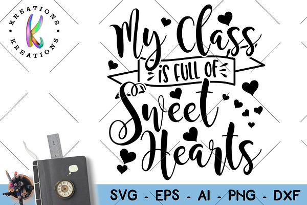 Download Teacher Quote Valentines Day Svg Pre Designed Photoshop Graphics Creative Market