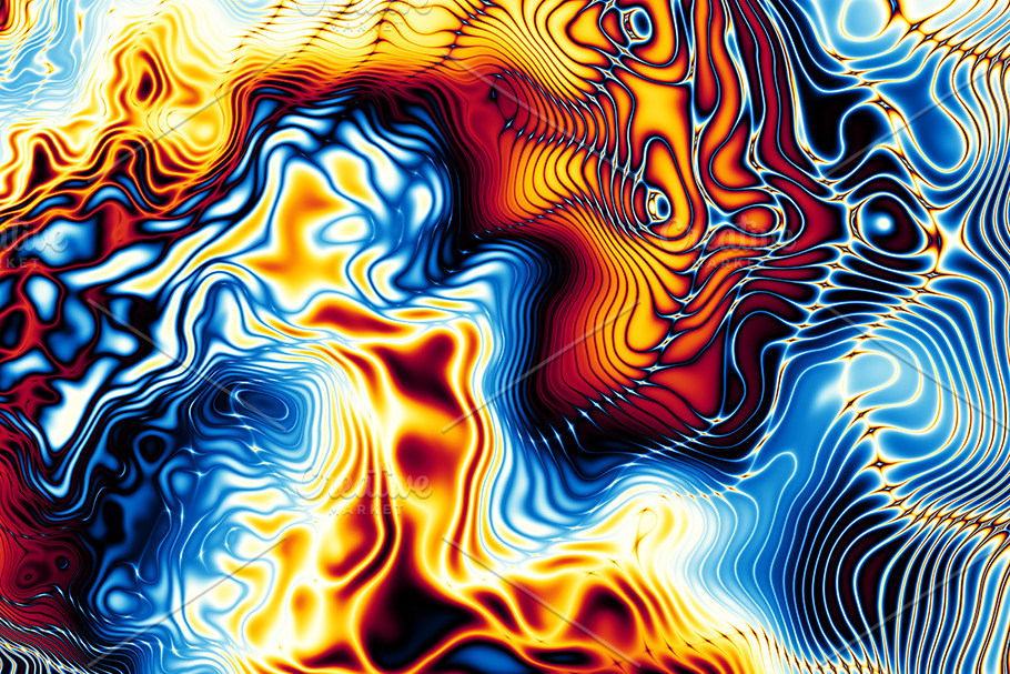 70 psychedelic patterns PreDesigned Graphics Creative Market