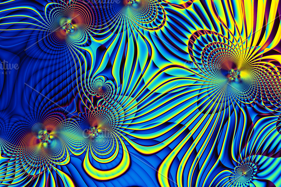 70 psychedelic patterns PreDesigned Graphics Creative Market