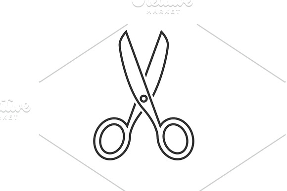 Scissors svg, scissors template, scissors dxf, scissors png, - Inspire  Uplift