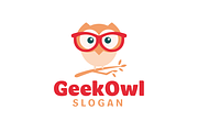 Geek Owl Logo | Branding & Logo Templates ~ Creative Market