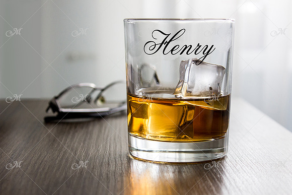 Download Whiskey Glass Mock Up Psd Jpg Creative Photoshop Templates Creative Market