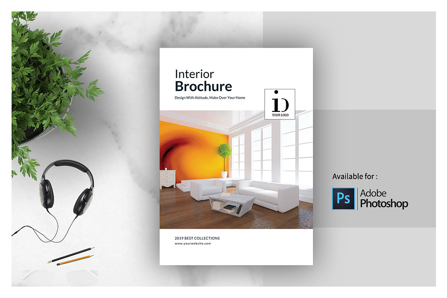 Psd Interior Brochures Catalogs Creative Brochure Templates Creative Market