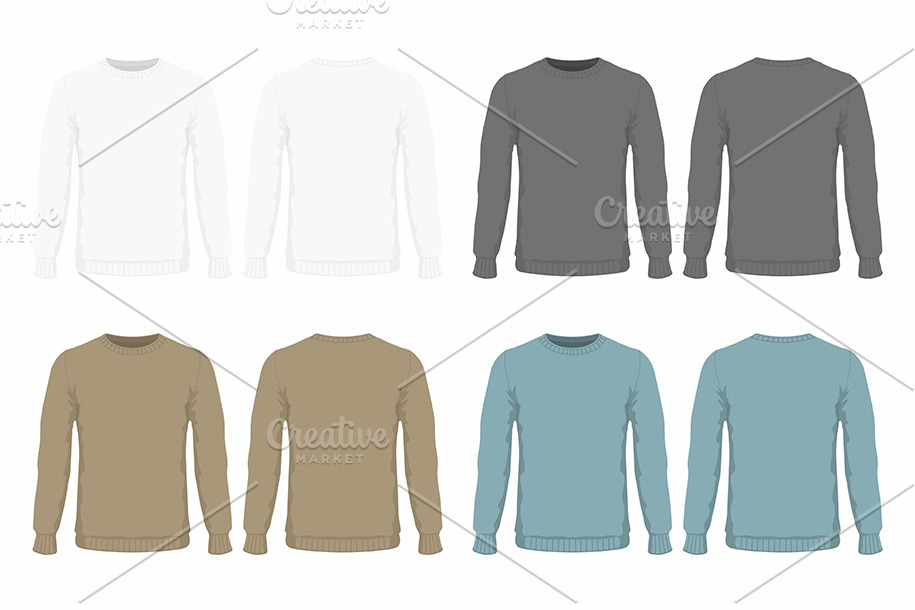 Men's sweater | Illustrator Graphics ~ Creative Market