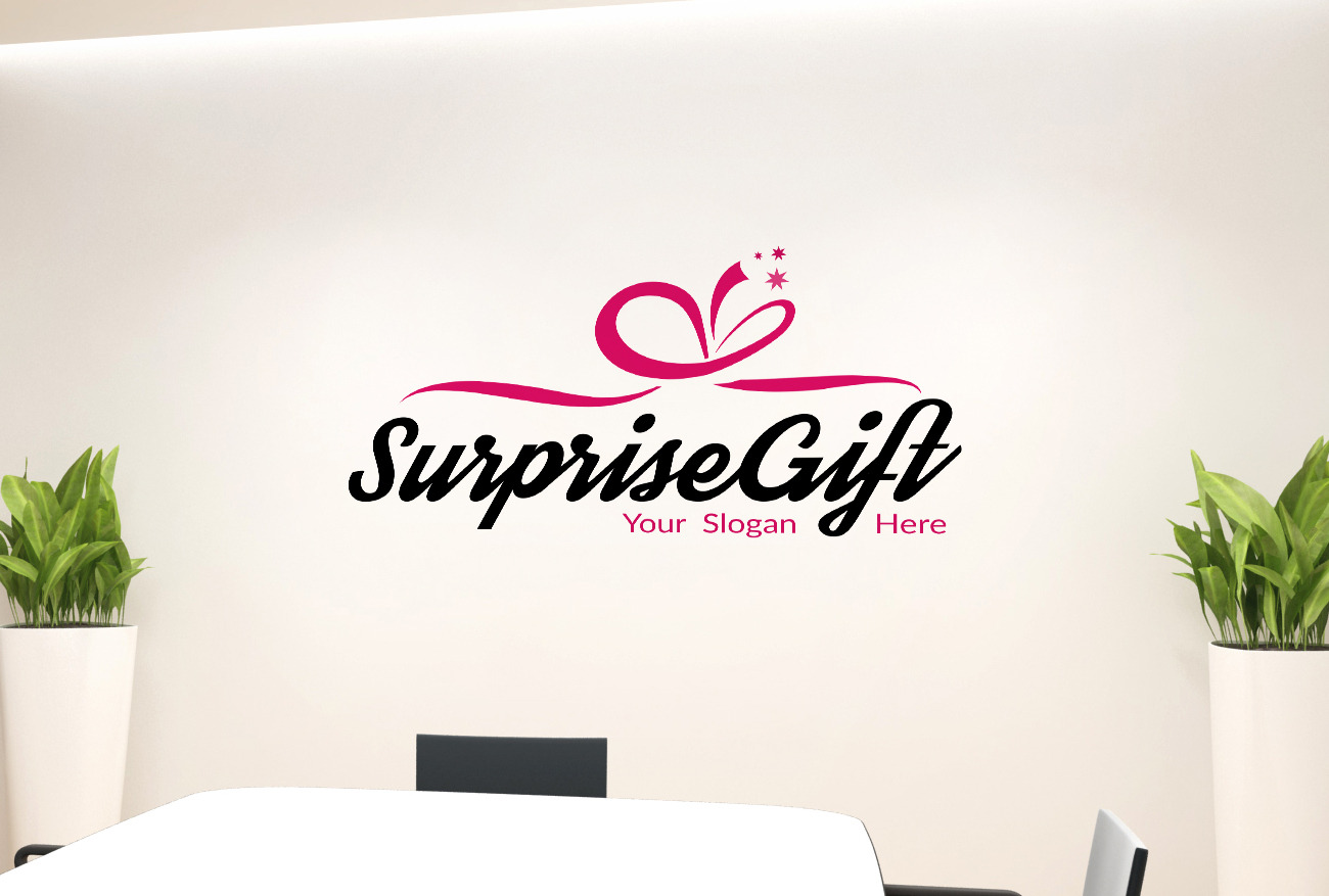 Gift Shop Logo | Creative Illustrator Templates ~ Creative ...