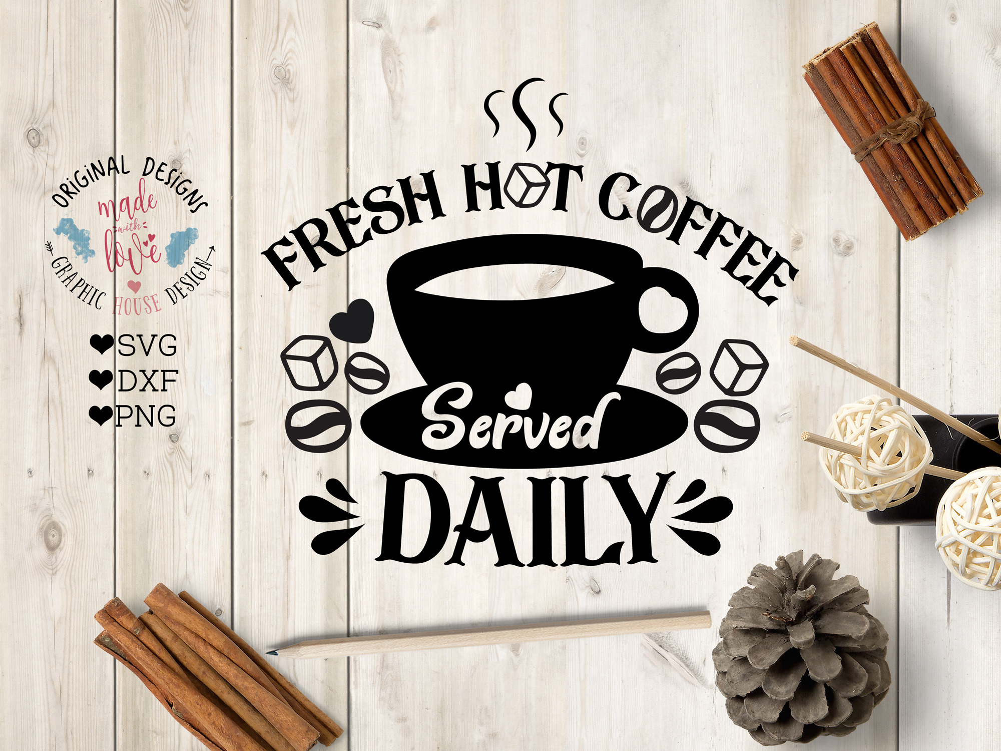 Download Fresh Hot Coffee Pre Designed Photoshop Graphics Creative Market