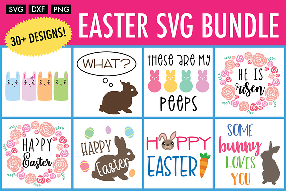 Download Easter Svg Bundle 32 Designs Pre Designed Photoshop Graphics Creative Market PSD Mockup Templates