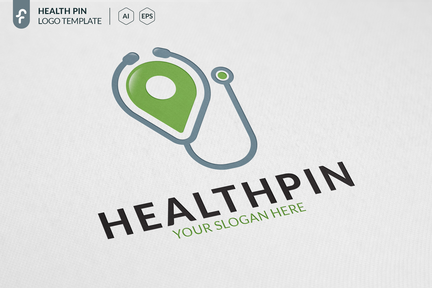 Health Location Logo | Branding & Logo Templates ~ Creative Market