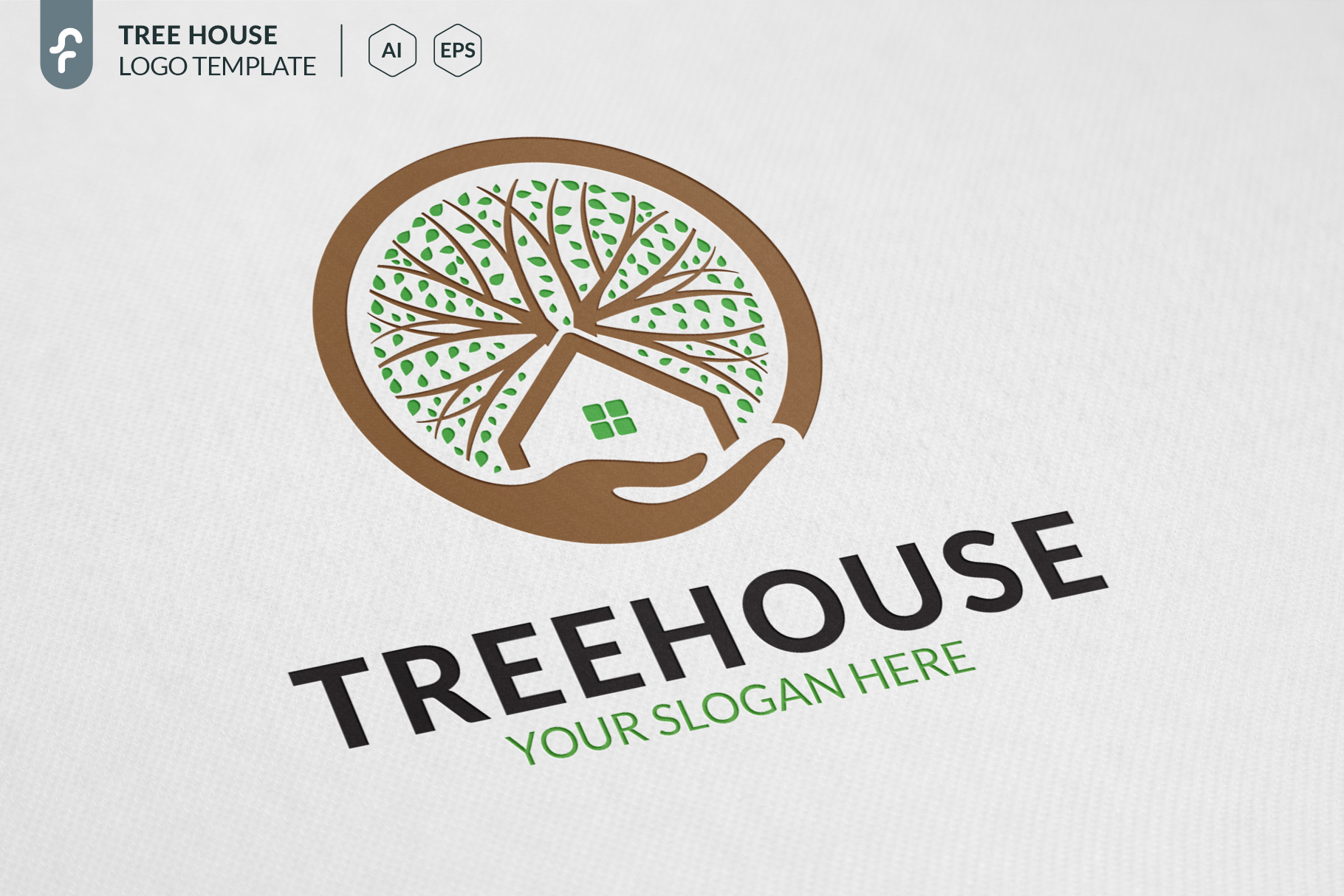 Tree House Logo Branding & Logo Templates Creative Market