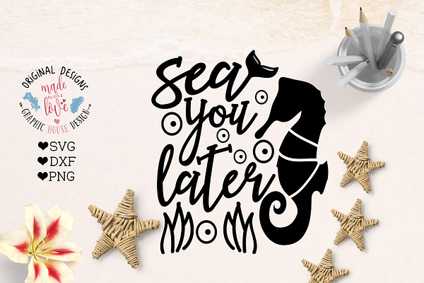 Sandy Toes Salty Kisses Cut File Pre Designed Illustrator Graphics Creative Market