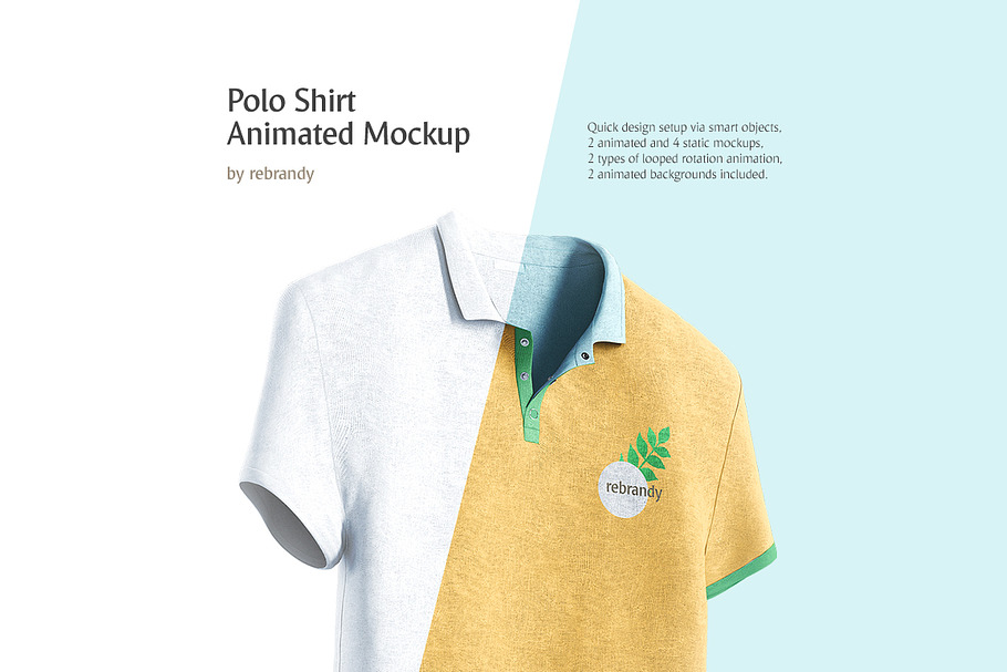 Download T-Shirt Animated Mockup | Creative Photoshop Templates ...